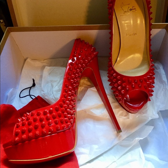 Shoes - Lady Peep Louboutin 150